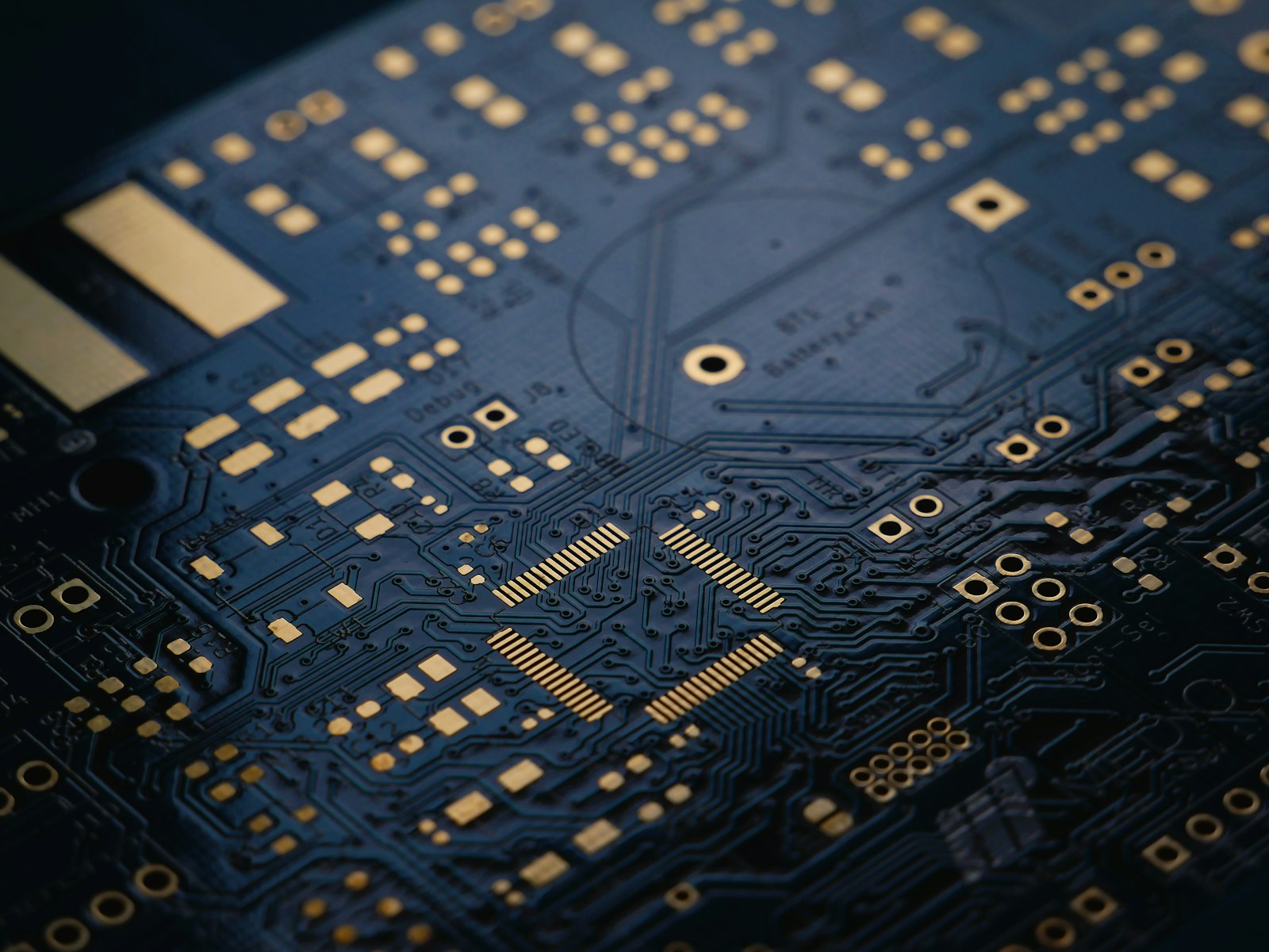 Circuit board representing AI and machine learning systems